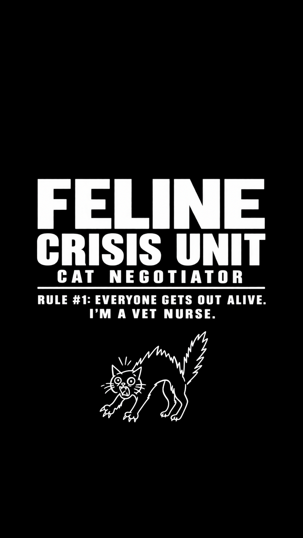 CAT NEGOCIATOR Unisex classic tee