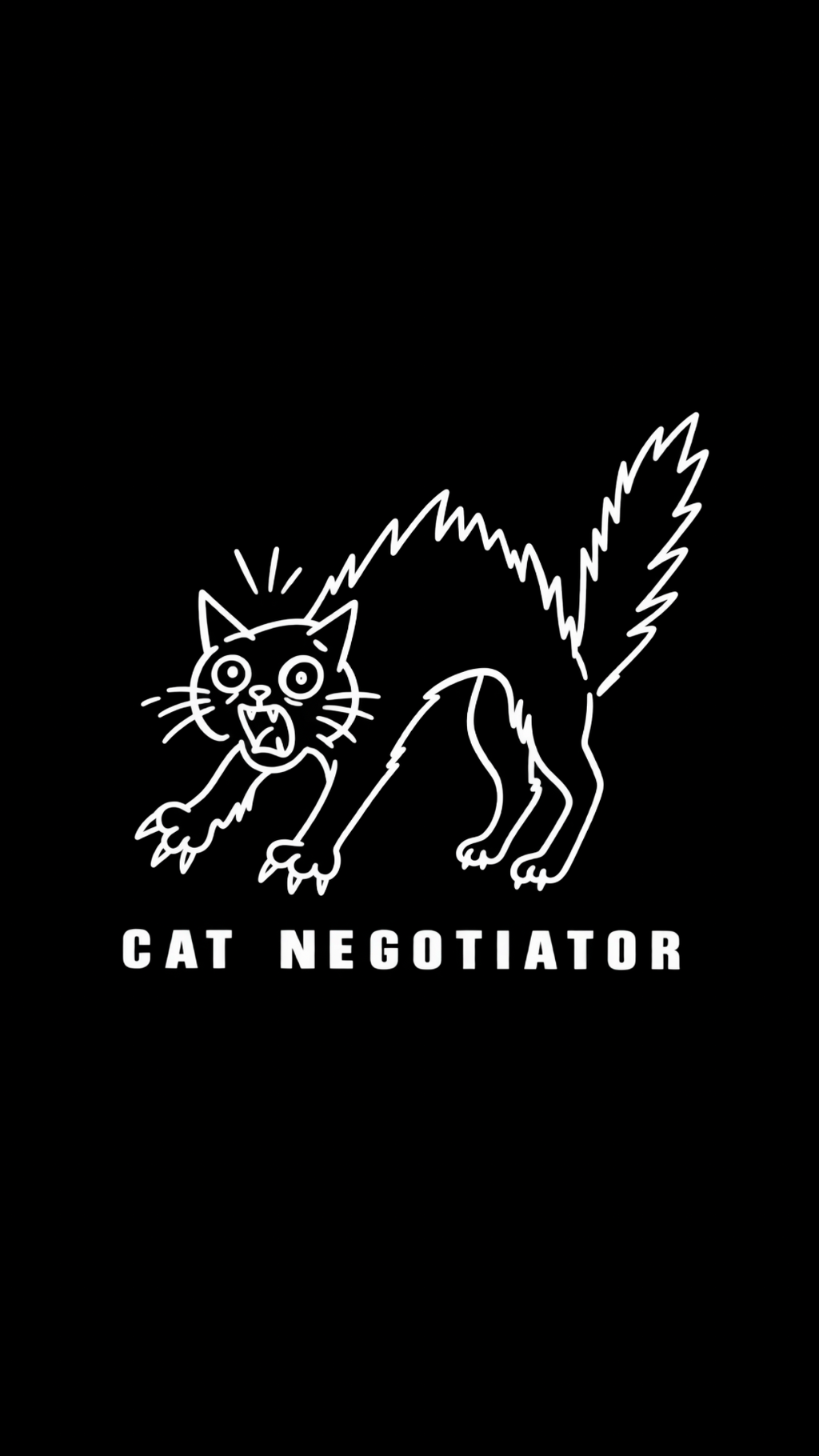 CAT NEGOCIATOR Unisex classic tee